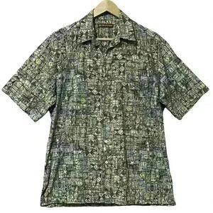 Tori Richard Aloha Shirt S Multicolor Hawaiian Print Cotton Lawn Classic Casual